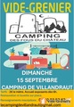 vide grenier fin de saison camping de villandraut