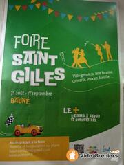 Photo de l'événement Vide grenier foire St Gilles