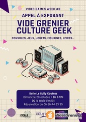 Photo de l'événement Vide grenier Geek