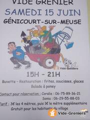 Vide grenier Génicourt-sur-Meuse