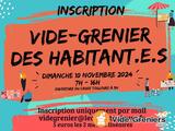 vide grenier des habitant.e.s