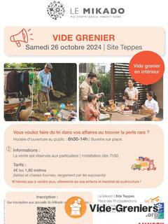 Vide grenier en intérieur