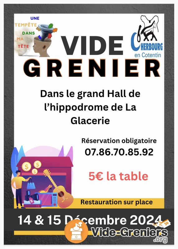 Vide grenier intérieur hippodrome de la glacerie