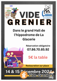 Vide grenier intérieur hippodrome de la glacerie