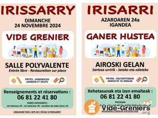 Vide grenier irissarry