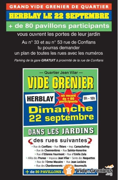 Vide grenier de jardins