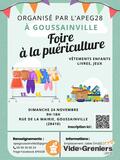 Photo Vide grenier jeux, vêtements, puériculture à Goussainville