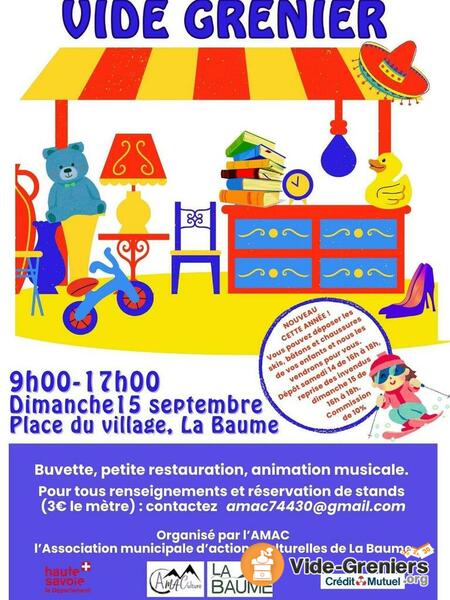 Vide grenier de l'Amac