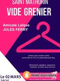 Vide grenier de l'amicale laïque Jules ferry