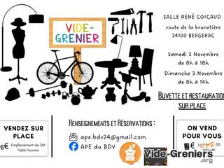 Photo de l'événement Vide grenier de l'APE du BDV