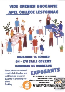 Photo de l'événement Vide grenier de l' APEL Lestonnac