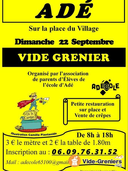 Vide Grenier de l'école