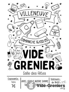 Photo de l'événement Vide grenier de l'école NOTRE DAME - VILLENEUVE