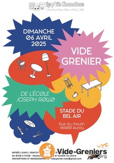 Photo de l'événement Vide Grenier de l'école J.Rollo