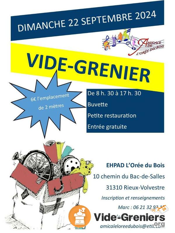 Vide-Grenier de l’Orée du Bois