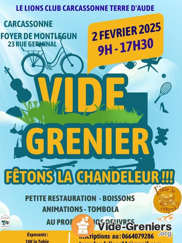 Vide grenier de la Chandeleur