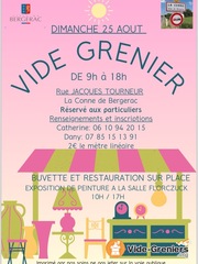 Photo de l'événement Vide grenier de La Conne de Bergerac