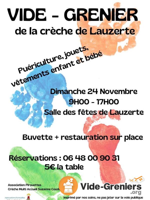 Vide grenier de la Crèche