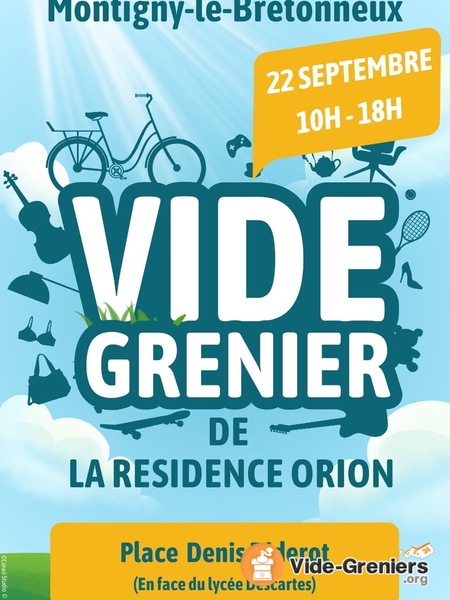 Vide grenier de la résidence Orion