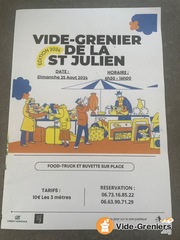 Photo de l'événement Vide grenier de la Saint Julien