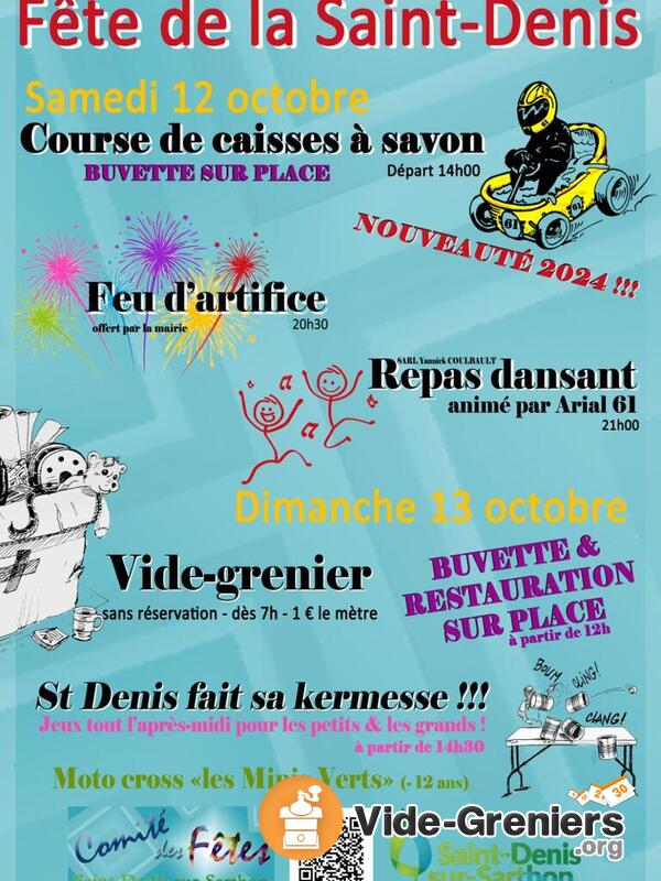 Vide grenier de la St Denis