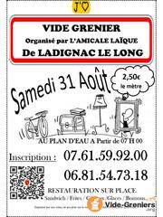 Photo de l'événement VIDE GRENIER de Ladignac le Long