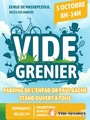 Vide grenier sur le parking de l’Ehpad dr paul gache