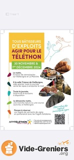 Photo de l'événement Vide grenier pour le Téléthon