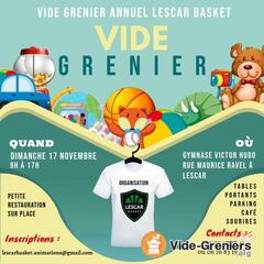 Photo de l'événement Vide grenier Lescar Basket