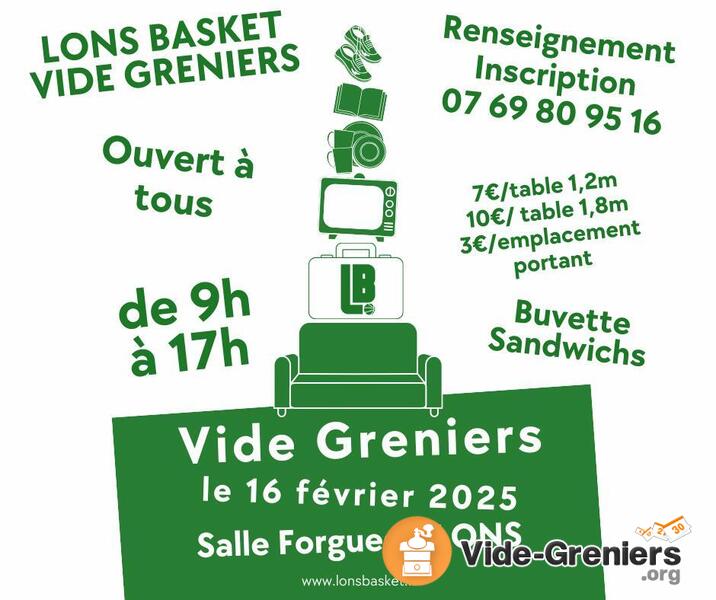 Vide Grenier Lons Basket