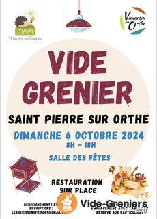 Photo de l'événement Vide grenier (MAM Les Hérissons Fripons)