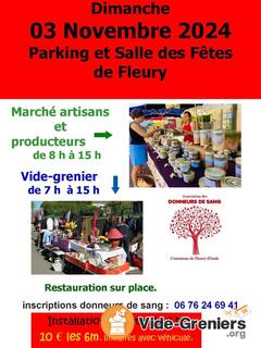 vide grenier, marché de producteurs et d'artisans