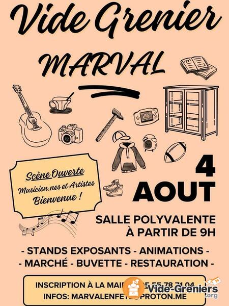 Vide-grenier MARVAL