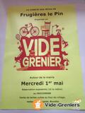 Vide grenier mercredi 1er mai à Frugieres Le Pin 43230