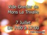 Photo Vide Grenier de MONS LA TRIVALLE à Mons