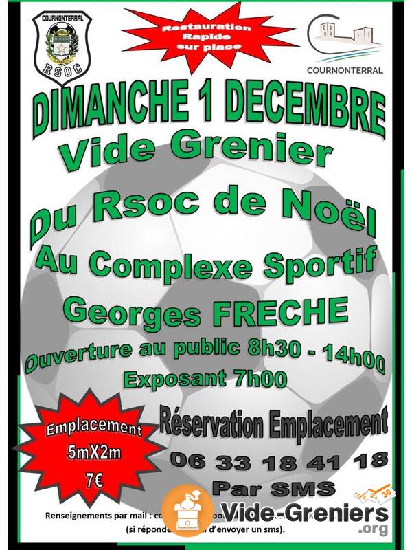 Vide grenier de noel du rsoc