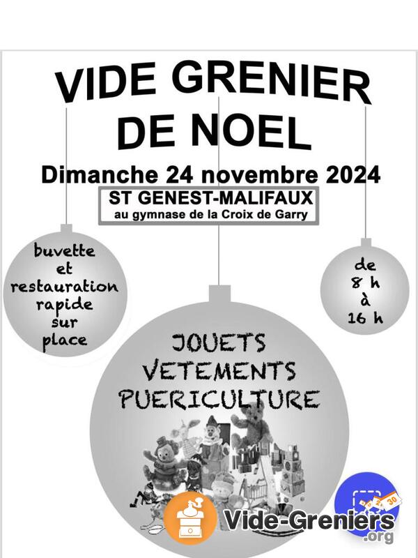 Vide grenier de Noël de l'école de l'etang