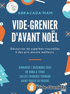 Photo de l'événement Vide grenier de Noël organiser par association AbracadaMam