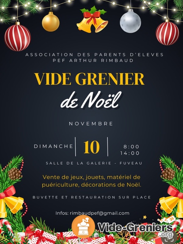 Vide grenier de noel spécial enfance