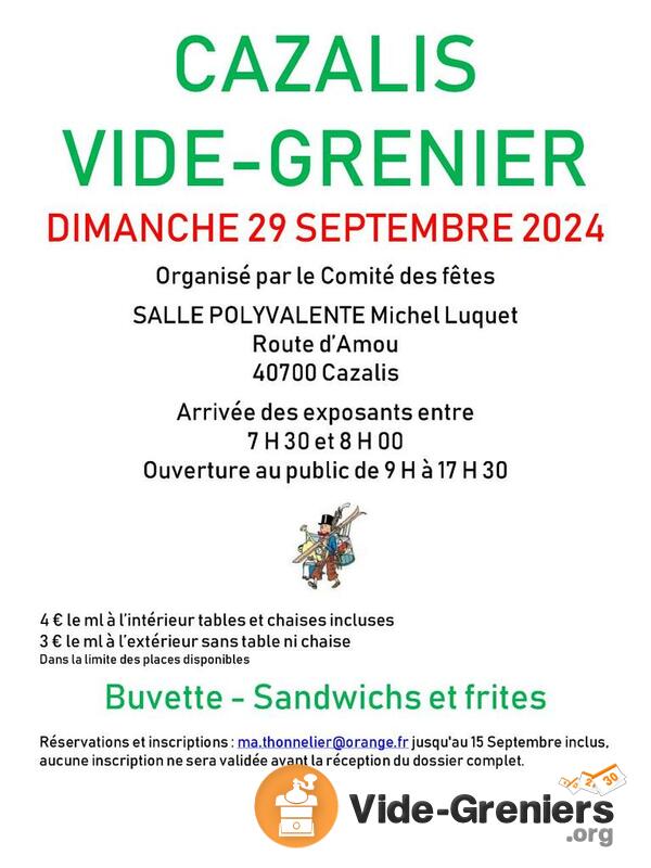 Vide-grenier d'objets d'occasion