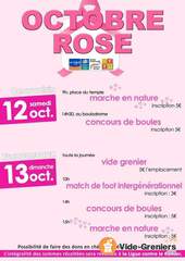 Photo de l'événement Vide grenier octobre Rose