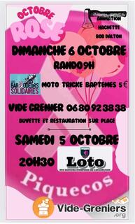 Vide grenier Octobre rose