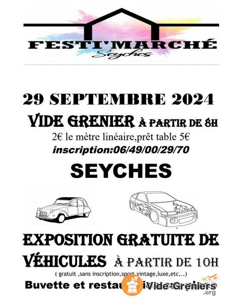 Vide grenier organisé par Festi'marché