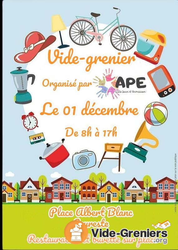 Vide grenier organisé par L'APE école Jean d'Ormesson