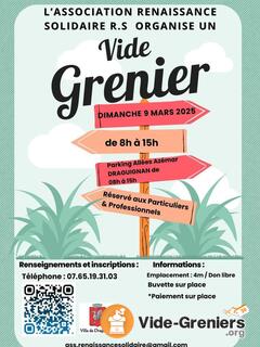 Photo de l'événement Vide-grenier organisé par l’Association Renaissance Solidair