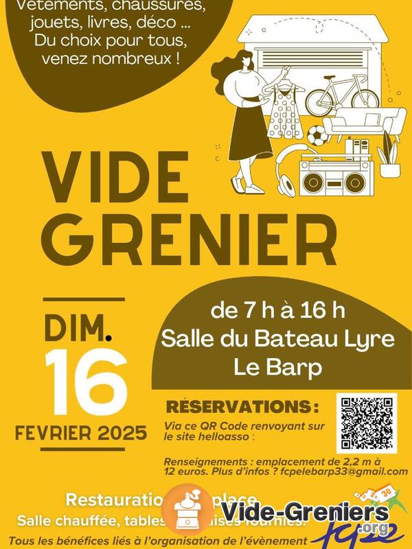 Vide-Grenier organisé par la FCPE LE BARP