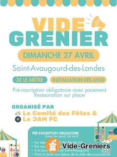 Photo de l'événement Vide grenier organisé par le comité des fêtes et le jam