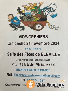 Photo de l'événement Vide-grenier organisé par le Lions Club Salamandre.