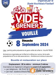 Photo de l'événement Vide grenier organisé par le Stade Vouilletais