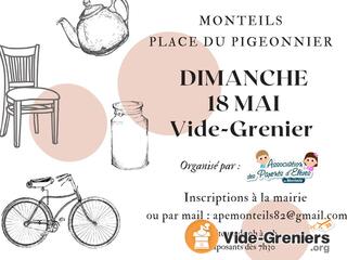 Photo de l'événement vide grenier organiser par l'association des parents d'élève